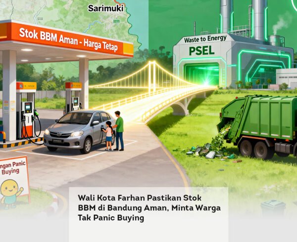 Wali Kota Farhan Pastikan Stok BBM di Bandung Aman, Minta Warga Tak Panic Buying locusonline featured image Mar 2026