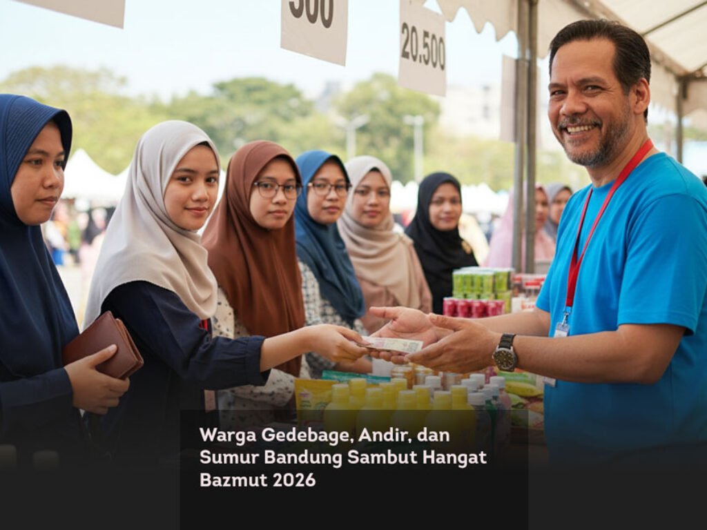 Warga Gedebage, Andir, dan Sumur Bandung Sambut Hangat Bazmut 2026