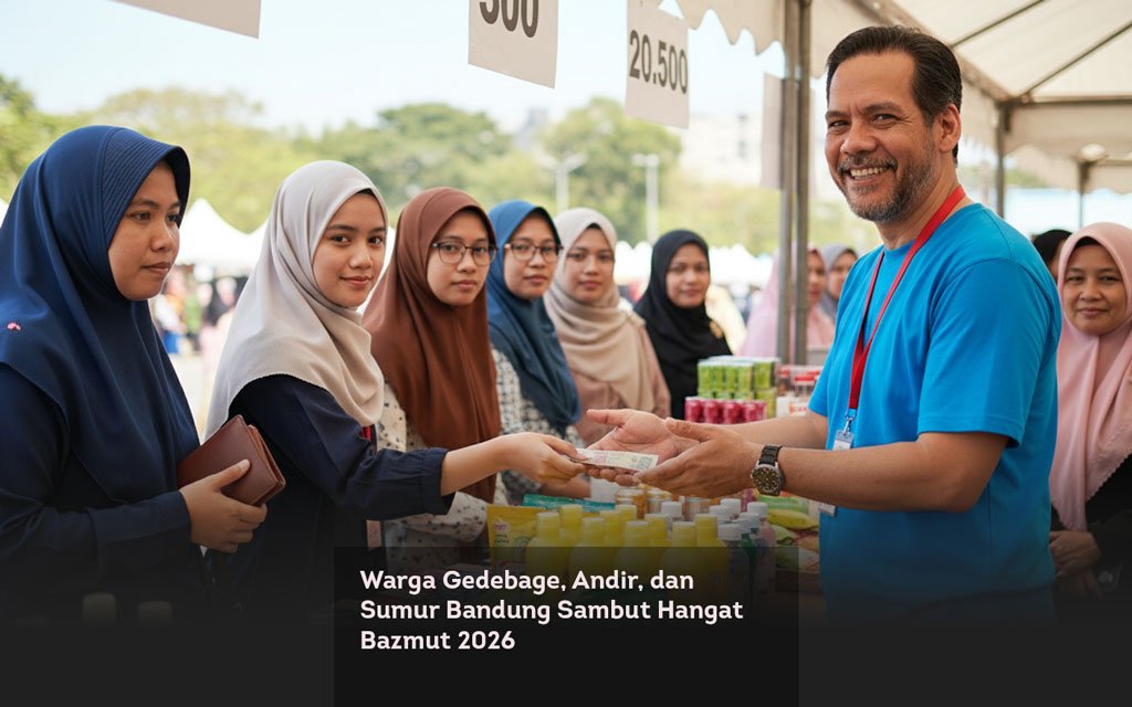 Warga Gedebage, Andir, dan Sumur Bandung Sambut Hangat Bazmut 2026 locusonline featured image Mar