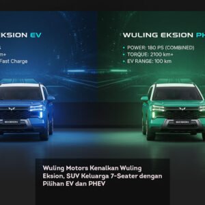 Wuling Motors Kenalkan Wuling Eksion, SUV Keluarga 7-Seater dengan Pilihan EV dan PHEV