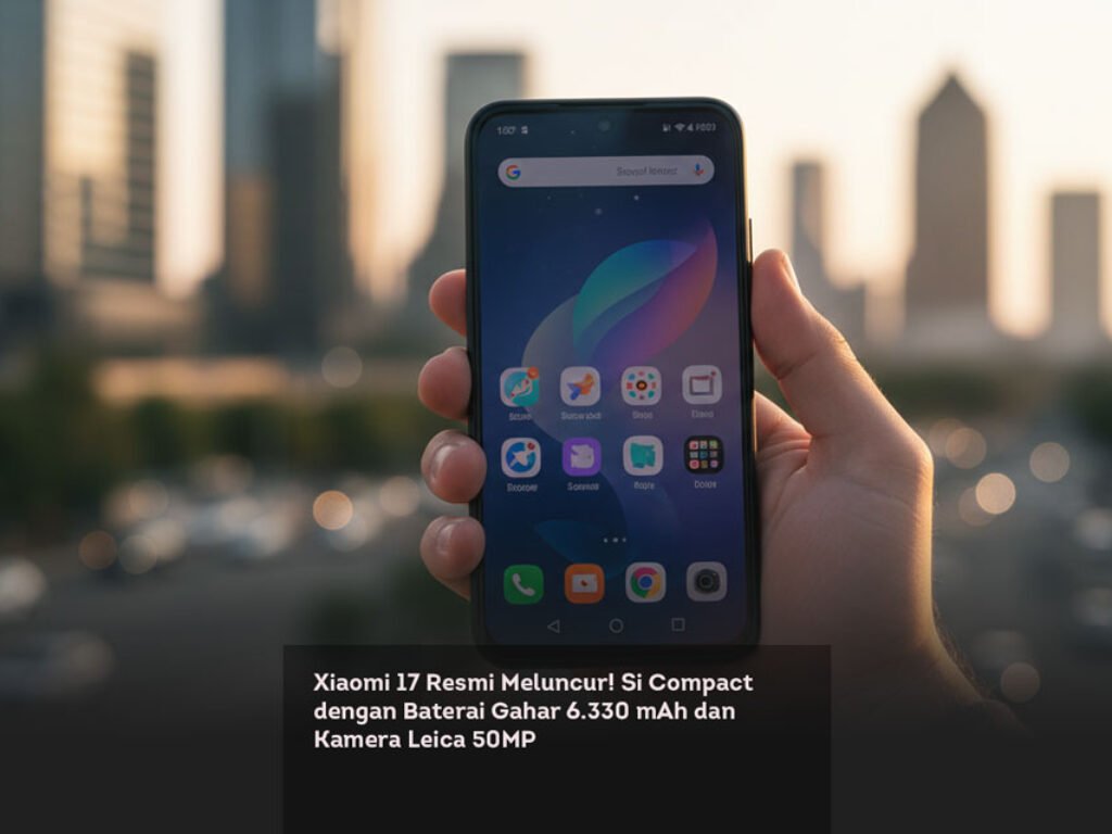 Xiaomi 17 Resmi Meluncur! Si Compact dengan Baterai Gahar 6.330 mAh dan Kamera Leica 50MP
