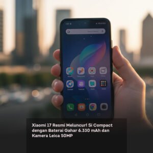 Xiaomi 17 Resmi Meluncur! Si Compact dengan Baterai Gahar 6.330 mAh dan Kamera Leica 50MP