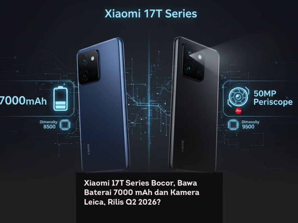 Xiaomi 17T Series Bocor, Bawa Baterai 7000 mAh dan Kamera Leica, Rilis Q2 2026?
