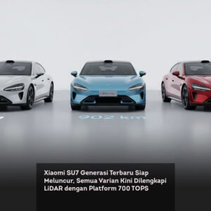 Xiaomi SU7 Generasi Terbaru Siap Meluncur, Semua Varian Kini Dilengkapi LiDAR dengan Platform 700 TOPS