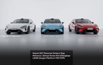 Xiaomi SU7 Generasi Terbaru Siap Meluncur, Semua Varian Kini Dilengkapi LiDAR dengan Platform 700 TOPS