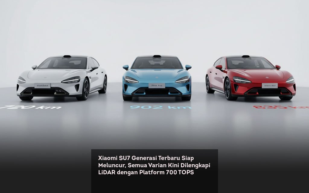 Xiaomi SU7 Generasi Terbaru Siap Meluncur, Semua Varian Kini Dilengkapi LiDAR dengan Platform 700 TOPS locusonline featured image Mar 2026