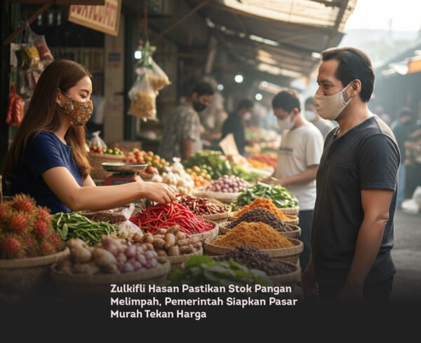 Zulkifli Hasan Pastikan Stok Pangan Melimpah, Pemerintah Siapkan Pasar Murah Tekan Harga locusonline featured image Mar 2026
