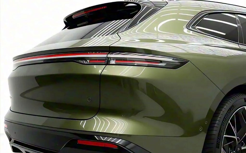 Exeed x7 body belakang