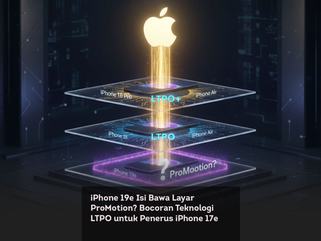 iPhone 19e Isi Bawa Layar ProMotion? Bocoran Teknologi LTPO untuk Penerus iPhone 17e
