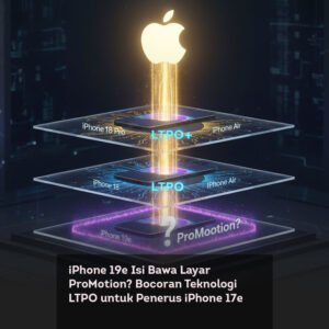 iPhone 19e Isi Bawa Layar ProMotion? Bocoran Teknologi LTPO untuk Penerus iPhone 17e