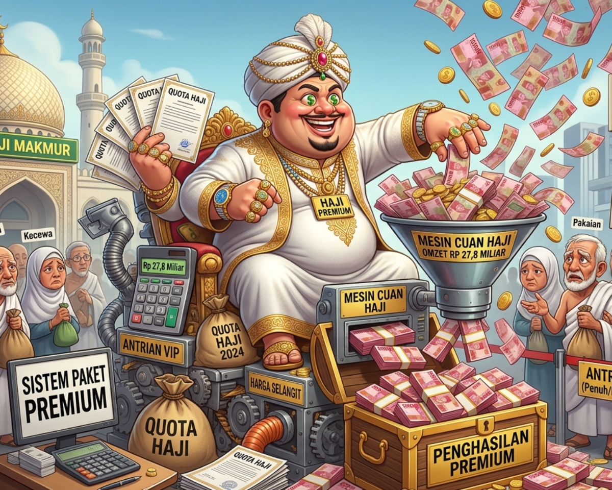 Haji Jadi Paket Premium Ketika Kuota Disulap Jadi Mesin Cuan Rp 27,8 Miliar