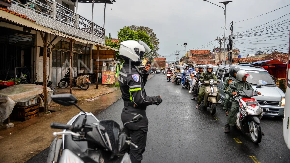 Pemberlakuan sistem satu arah di limbangan garut 1n7te dom