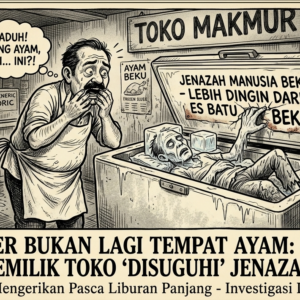 Freezer Bukan Lagi Tempat Ayam: Mudik Usai, Pemilik Toko ‘Disuguhi’ Realita Beku yang Lebih Dingin dari Es Batu
