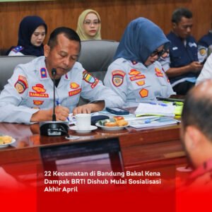 22 Kecamatan di Bandung Bakal Kena Dampak BRT! Dishub Mulai Sosialisasi Akhir April