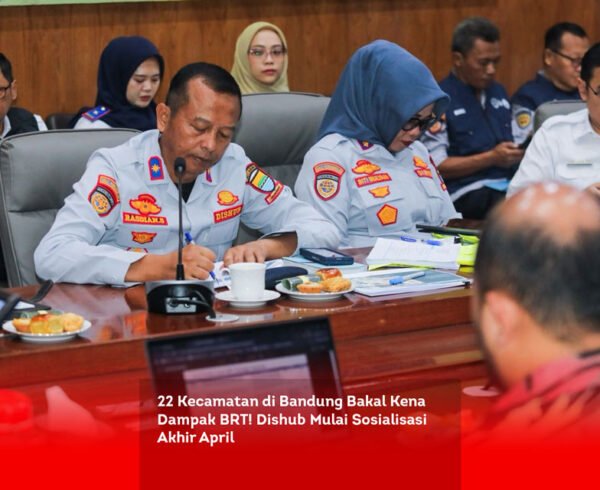 22 Kecamatan di Bandung Bakal Kena Dampak BRT! Dishub Mulai Sosialisasi Akhir April locusonline featured image Apr 2026