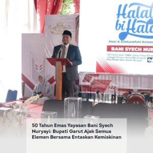 50 Tahun Emas Yayasan Bani Syech Nuryayi, Bupati Garut Ajak Semua Elemen Bersama Entaskan Kemiskinan locusonline featured image Apr 2026