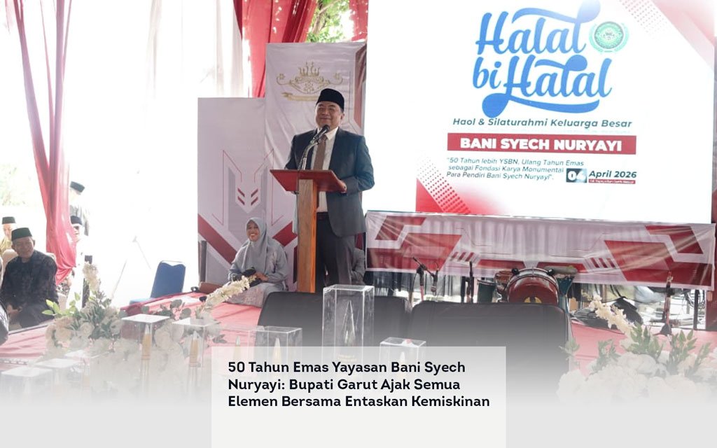 50 Tahun Emas Yayasan Bani Syech Nuryayi, Bupati Garut Ajak Semua Elemen Bersama Entaskan Kemiskinan locusonline featured image Apr 2026