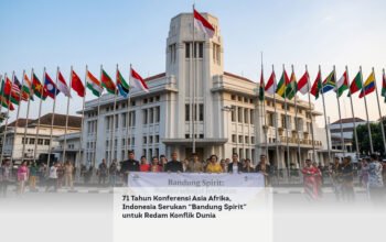 71 Tahun Konferensi Asia Afrika, Indonesia Serukan “Bandung Spirit” untuk Redam Konflik Dunia