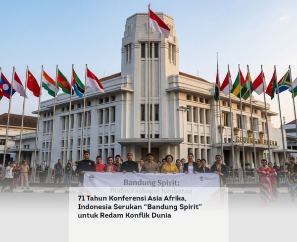 71 Tahun Konferensi Asia Afrika, Indonesia Serukan Bandung Spirit untuk Redam Konflik Dunia locusonline featured image Apr 2026