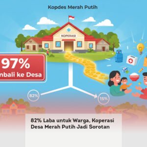 82% Laba untuk Warga, Koperasi Desa Merah Putih Jadi Sorotan