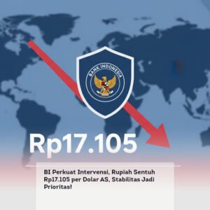 BI Perkuat Intervensi, Rupiah Sentuh Rp17.105 per Dolar AS, Stabilitas Jadi Prioritas! locusonline featured image Apr 2026