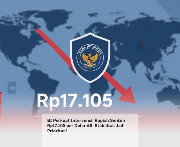 BI Perkuat Intervensi, Rupiah Sentuh Rp17.105 per Dolar AS, Stabilitas Jadi Prioritas! locusonline featured image Apr 2026