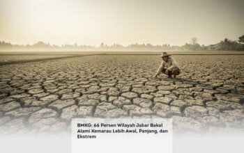 BMKG, 66 Persen Wilayah Jabar Bakal Alami Kemarau Lebih Awal, Panjang, dan Ekstrem locusonline featured image Apr 2026