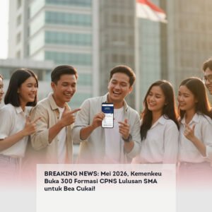 BREAKING NEWS, Mei 2026, Kemenkeu Buka 300 Formasi CPNS Lulusan SMA untuk Bea Cukai! locusonline featured image Apr 2026
