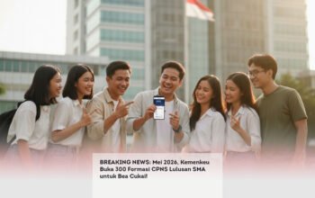 BREAKING NEWS: Mei 2026, Kemenkeu Buka 300 Formasi CPNS Lulusan SMA untuk Bea Cukai!