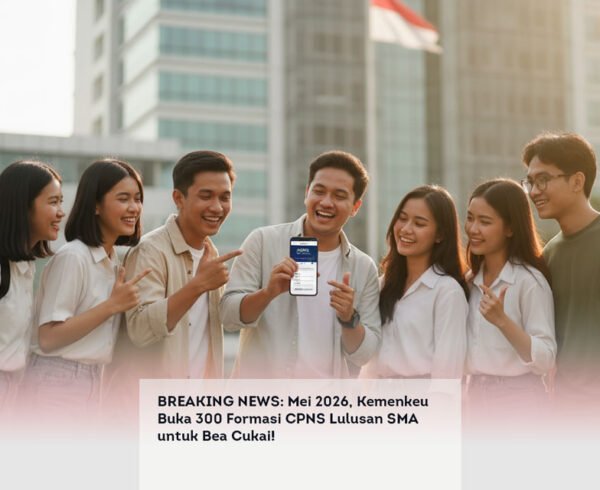 BREAKING NEWS: Mei 2026, Kemenkeu Buka 300 Formasi CPNS Lulusan SMA untuk Bea Cukai!