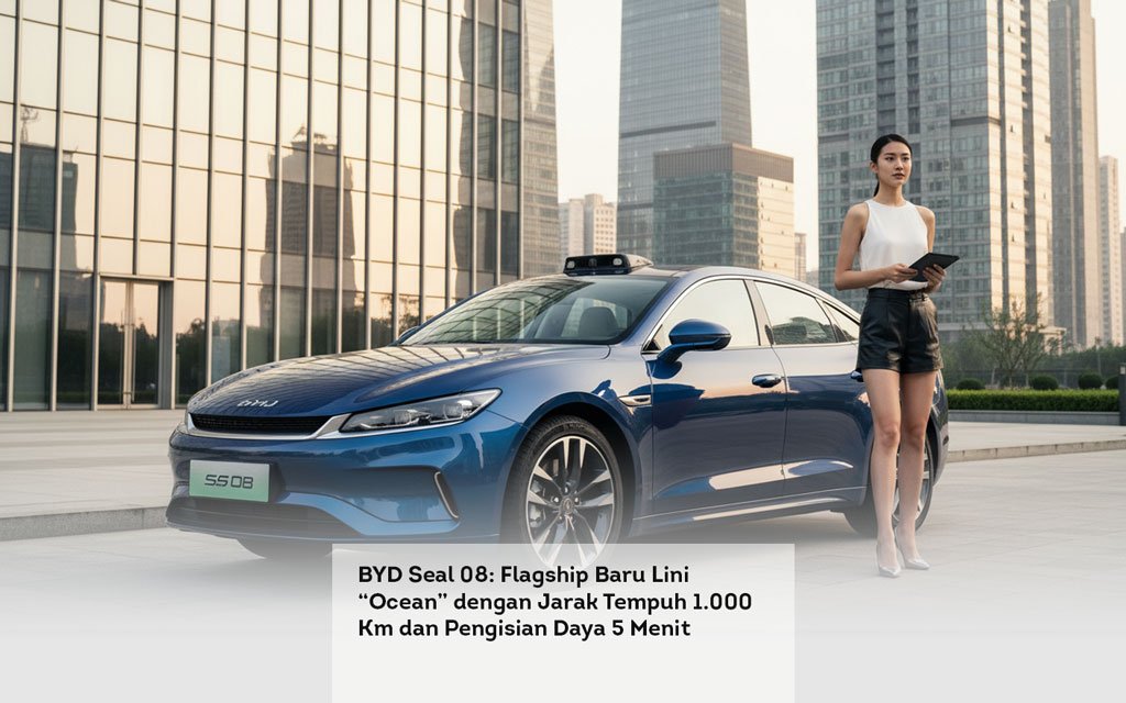 BYD Seal 08, Flagship Baru Lini Ocean dengan Jarak Tempuh 1.000 Km dan Pengisian Daya 5 Menit locusonline featured image Apr 2026