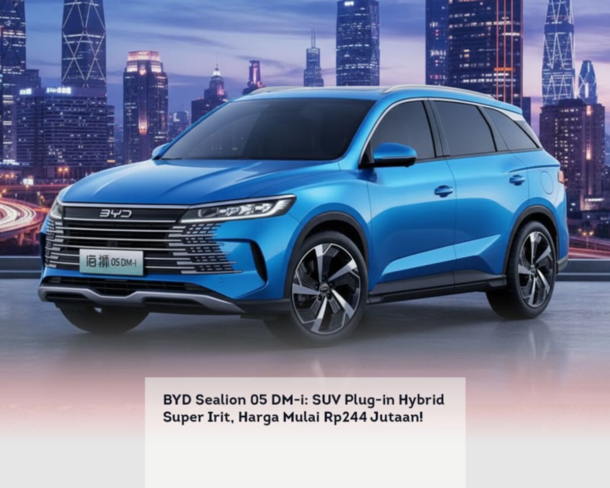 BYD Sealion 05 DM-i: SUV Plug-in Hybrid Super Irit, Harga Mulai Rp244 Jutaan!