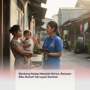 Bandung Hadapi Masalah Serius, Ratusan Ribu Rumah Tak Layak Sanitasi locusonline featured image Apr 2026