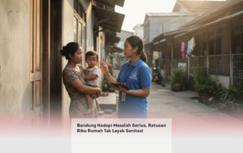 Bandung Hadapi Masalah Serius, Ratusan Ribu Rumah Tak Layak Sanitasi