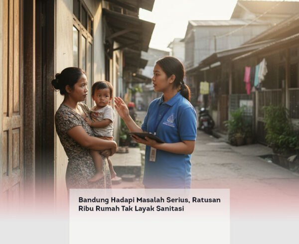 Bandung Hadapi Masalah Serius, Ratusan Ribu Rumah Tak Layak Sanitasi locusonline featured image Apr 2026