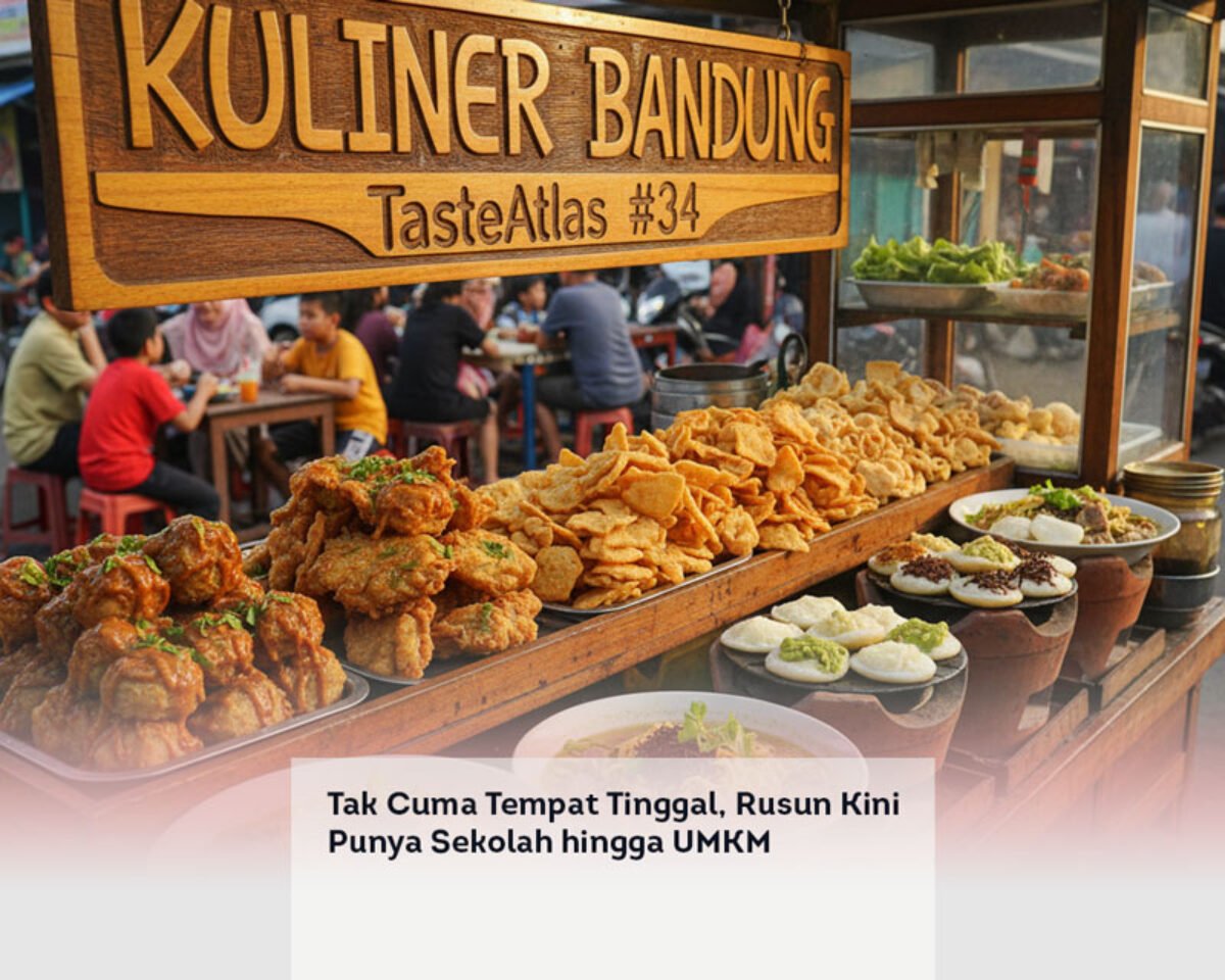 Bandung Masuk Daftar Kota Kuliner Dunia 2026, Ungguli Seoul dan Barcelona