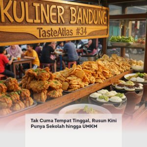Bandung Masuk Daftar Kota Kuliner Dunia 2026, Ungguli Seoul dan Barcelona