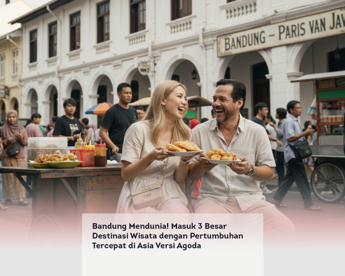 Bandung Mendunia! Masuk 3 Besar Destinasi Wisata dengan Pertumbuhan Tercepat di Asia Versi Agoda
