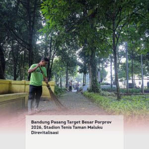 Bandung Pasang Target Besar Porprov 2026, Stadion Tenis Taman Maluku Direvitalisasi locusonline featured image Apr 2026