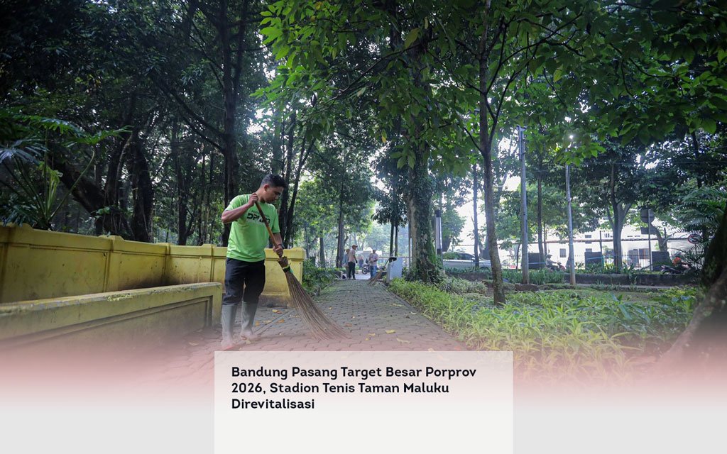 Bandung Pasang Target Besar Porprov 2026, Stadion Tenis Taman Maluku Direvitalisasi locusonline featured image Apr 2026