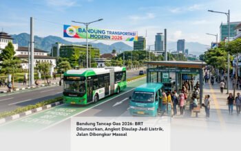 Bandung Tancap Gas 2026, BRT Diluncurkan, Angkot Disulap Jadi Listrik, Jalan Dibongkar Massal locusonline featured image Apr 2026