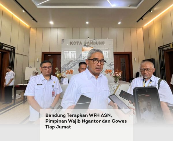 Bandung Terapkan WFH ASN, Pimpinan Wajib Ngantor dan Gowes Tiap Jumat locusonline featured image Apr 2026