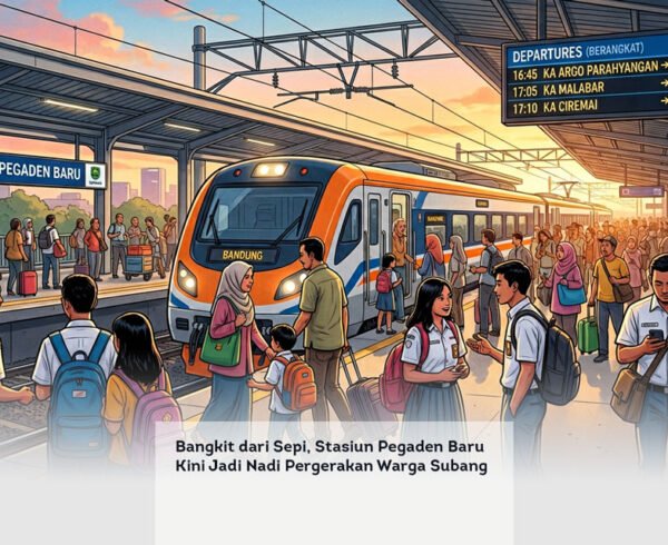 Bangkit dari Sepi, Stasiun Pegaden Baru Kini Jadi Nadi Pergerakan Warga Subang locusonline featured image Apr 2026