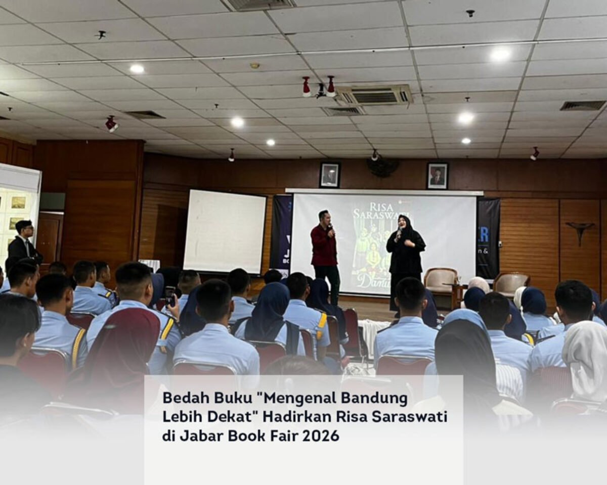 Bedah Buku “Mengenal Bandung Lebih Dekat” Hadirkan Risa Saraswati di Jabar Book Fair 2026