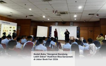 Bedah Buku “Mengenal Bandung Lebih Dekat” Hadirkan Risa Saraswati di Jabar Book Fair 2026