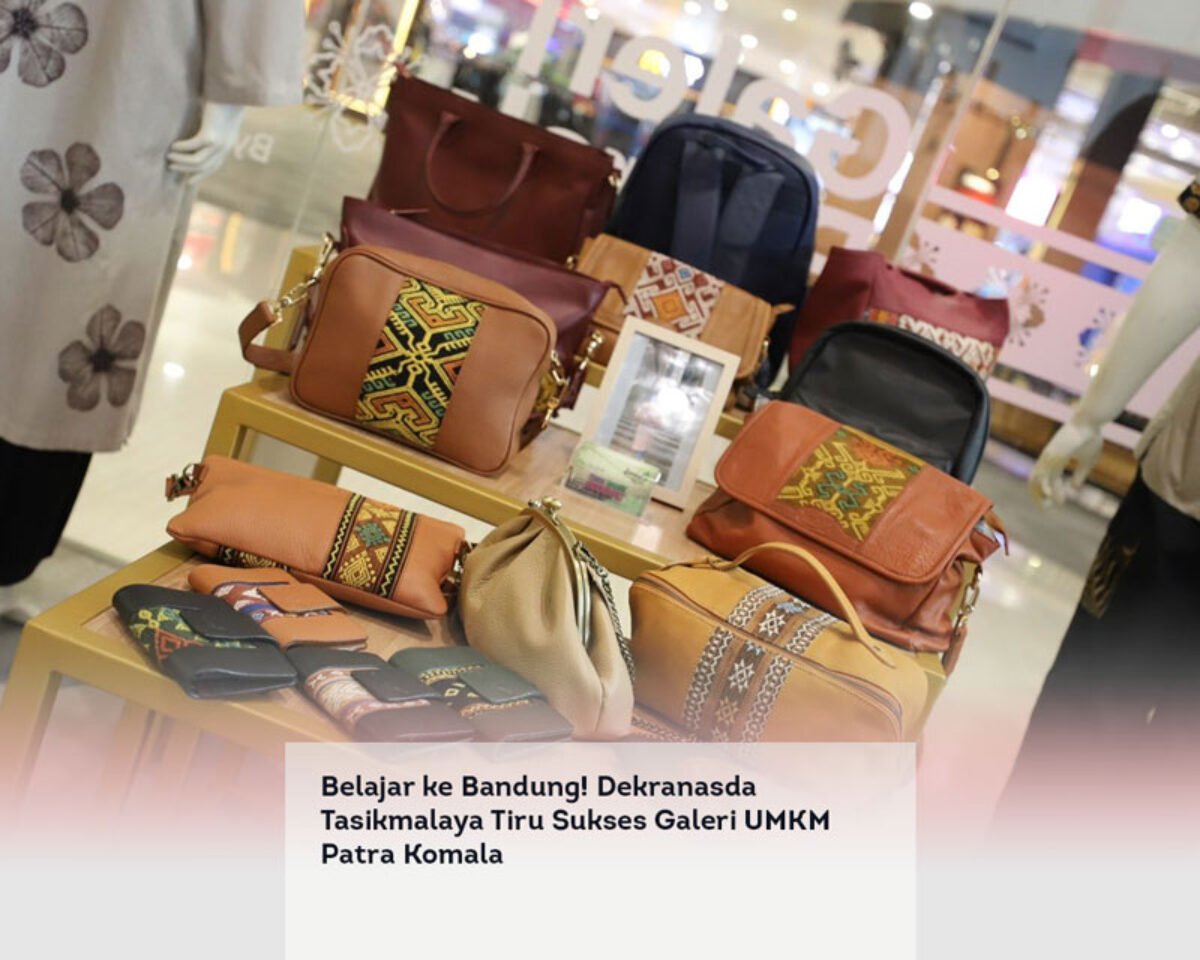 Belajar ke Bandung! Dekranasda Tasikmalaya Tiru Sukses Galeri UMKM Patra Komala