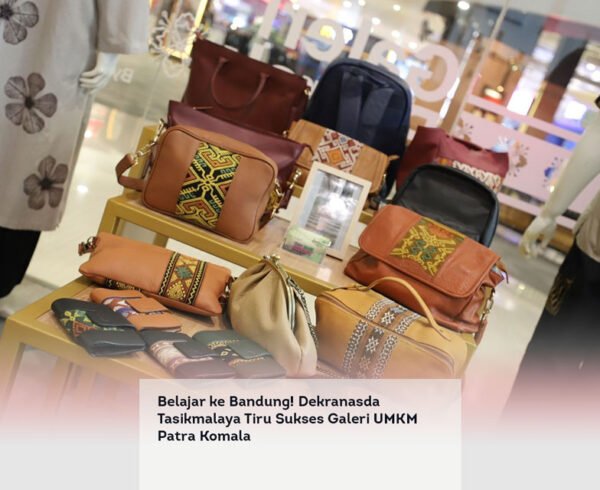 Belajar ke Bandung! Dekranasda Tasikmalaya Tiru Sukses Galeri UMKM Patra Komala