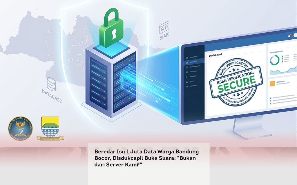 Beredar Isu 1 Juta Data Warga Bandung Bocor, Disdukcapil Buka Suara, Bukan dari Server Kami! locusonline featured image Apr 2026