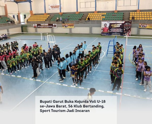 Bupati Garut Buka Kejurda Voli U 18 se Jawa Barat, 56 Klub Bertanding, Sport Tourism Jadi Incaran locusonline featured image Apr 2026
