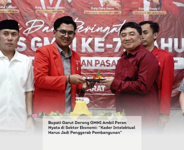 Bupati Garut Dorong GMNI Ambil Peran Nyata di Sektor Ekonomi, Kader Intelektual Harus Jadi Penggerak Pembangunan locusonline featured image Apr 2026